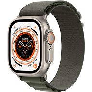Apple Watch Ultra 49mm titanové pouzdro se zeleným alpským tahem - Small - Chytré hodinky