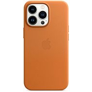 Apple iPhone 13 Pro Kožený kryt s MagSafe zlatohnědý - Kryt na mobil