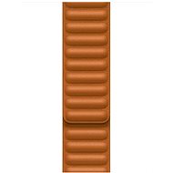 Apple Watch 41mm Zlatohnědý kožený tah – S/M - Řemínek