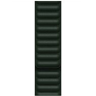 Apple Watch 41mm Sekvojově zelený kožený tah – S/M - Řemínek