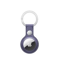 AirTag klíčenka Apple AirTag kožená klíčenka šeřikově nachová