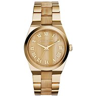 Michael Kors - Ladies gold plated Channing Horn watch Colour: Gold, Size: OS - Women's Watch