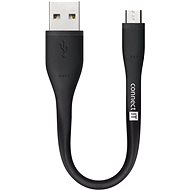 Datový kabel CONNECT IT Wirez Micro USB černý, 0.13m
