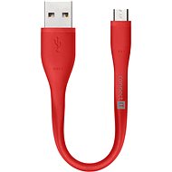 Datový kabel CONNECT IT Wirez Micro USB červený, 0.13m