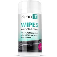 CLEAN IT Čisticí ubrousky mokré na plasty 100ks - Čisticí ubrousky