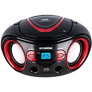 Hyundai TRC 533 AU3BR černo-červený - Radiomagnetofon