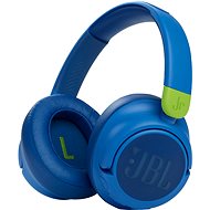 Bezdrátová sluchátka JBL JR 460NC modrá