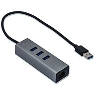 USB Hub I-TEC USB 3.0 Metal 3-portový s Gigabit Ethernet
