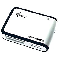 Čtečka karet i-TEC USB 2.0 All-in One reader černo-bílá