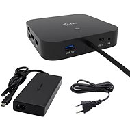 i-tec USB-C HDMI Dual DP Docking Station with Power Delivery 100 W + i-tec Univ. Charger 112 W - Dokovací stanice