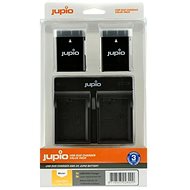 Baterie pro fotoaparát Jupio 2x EN-EL14(A) 1100mAh + USB duální nabíječka