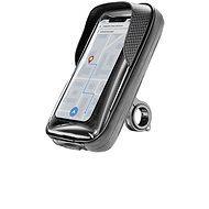 Cellularline Rider Shield Handlebar Cover for Motorcycle and Bike Waterproof up to size 6.7" - Phone Holder
