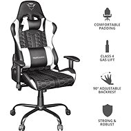 Trust GXT 708W Resto Chair White - Herní židle