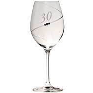 B.BOHEMIAN Jubilejní sklenička na víno "30" 470 ml COSMIC 1 ks - Sklenice na červené víno