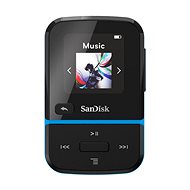 SanDisk MP3 Clip Sport Go2 16 GB, modrá - MP3 přehrávač