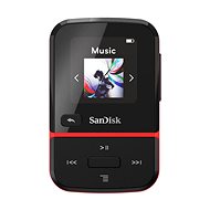 SanDisk MP3 Clip Sport Go2 16GB, Red - MP3 Player