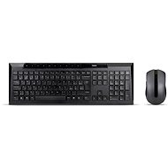 Rapoo 8210M set, černý - CZ/SK - Set klávesnice a myši