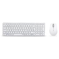 Rapoo 9700M Set, White - CZ/SK - Keyboard and Mouse Set