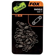 FOX Edges Swivels Standard Velikost 7 20ks - Obratlík