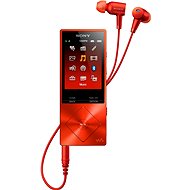 Sony Hi-Res WALKMAN NW-A25HNR červený - MP4 přehrávač