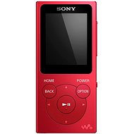 MP3 přehrávač Sony WALKMAN NWE-394R červený