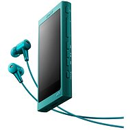 Sony Hi-Res WALKMAN NW-A35 modrý + sluchátka MDR-EX750 - MP3 přehrávač
