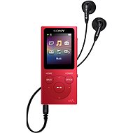 Sony NW-E394L, červená - MP4 přehrávač
