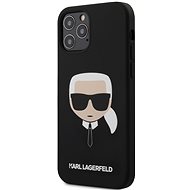 Karl Lagerfeld Head pro Apple iPhone 12/12 Pro Black - Kryt na mobil