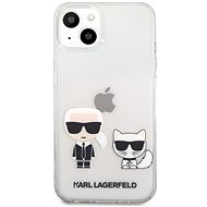 Karl Lagerfeld PC/TPU Ikonik Kryt pro Apple iPhone 13 Transparent - Kryt na mobil