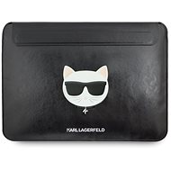 Karl Lagerfeld Choupette Head Embossed Computer Sleeve 13/14" Black - Pouzdro na notebook