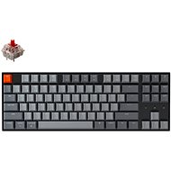 Keychron K8 TKL Gateron Hot-Swappable Red Switch Mechanical - US