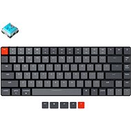 Keychron K3 75% Layout Ultra-Slim Low Profile Hot-Swappable Optical Blue Switch - US