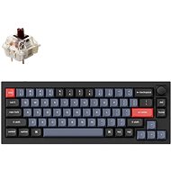 Keychron Q2 65% Layout QMK Gateron G PRO Hot-Swappable Brown Switch - US, černá - Herní klávesnice