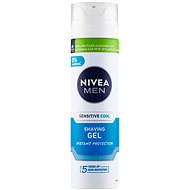 NIVEA MEN Sensitive Cooling gel na holení 200 ml - Gel na holení