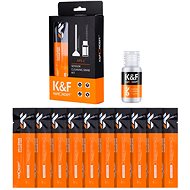 K&F Concept APS-C Sensor Cleaning Set (10 ks stěrek + 20 ml čistící roztok) - Set