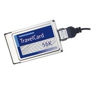 faxmodem Microcom TravelCard 56k PCMCIA - -