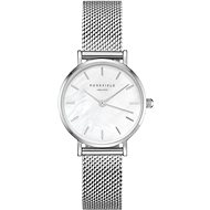 ROSEFIELD The Small Edit Silver mesh bracelet - Dámské hodinky