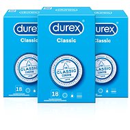 DUREX Classic Pack 3 × 18 ks - Kondomy