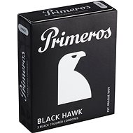 PRIMEROS Black Hawk kondomy černé barvy, 3 ks - Kondomy