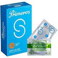 PRIMEROS Soft Glide Extra tenké se zvýšenou dávkou lubrikace, veganské 12 ks - Kondomy