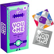 YOU ME Ribbed 12 ks - Kondomy