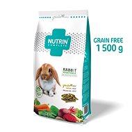 Nutrin Complete GF Králík Vegetable 1500 g - Krmivo pro králíky