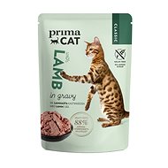 PrimaCat Kapsička Filety s jehněčím ve šťávě 85g - Kapsička pro kočky
