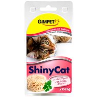 GimCat Shiny Cat kuře krab 2 × 70 g - Vanička pro kočky
