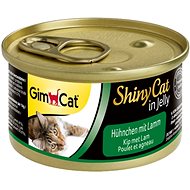 GimCat Shiny Cat kuře s jehněčím 70 g - Konzerva pro kočky