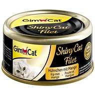GimCat Shiny Cat filet kuře s mangem 70 g - Konzerva pro kočky