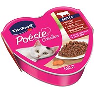 Vitakraft Cat Wet Food Poésie Création Beef and Carrot 85g - Canned Food for Cats