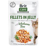 Brit Care Cat Fillets in Jelly with Wholesome Tuna 85 g  - Kapsička pro kočky
