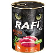 Rafi Cat Grain Free konzerva s kachním masem 400 g