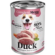 Louie Complete menu Monoprotein kachní se zeleninou 400 g - Konzerva pro psy